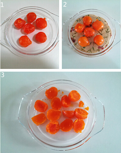 蛋黄酥步骤1-3
