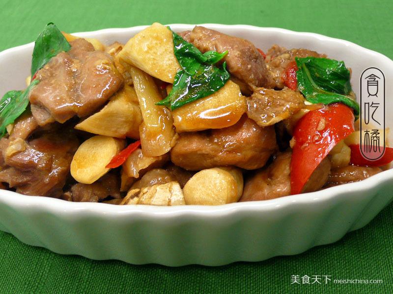 三杯鸡烧<a href=/shicai/shucai/JiaoBai/index.html target=_blank><u>茭白</u></a>笋