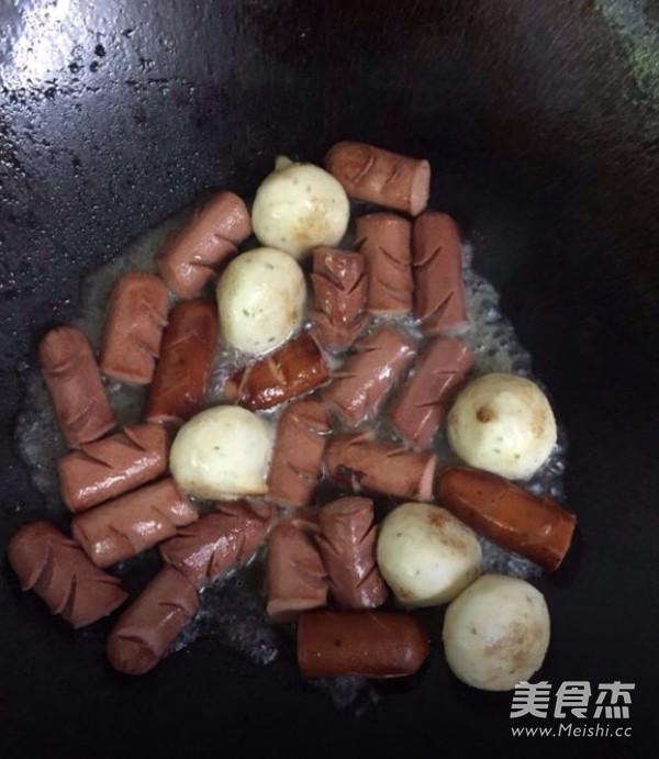 休闲下午茶:蜜汁肠仔的做法